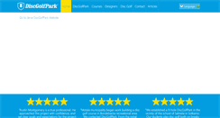 Desktop Screenshot of discgolfpark.net